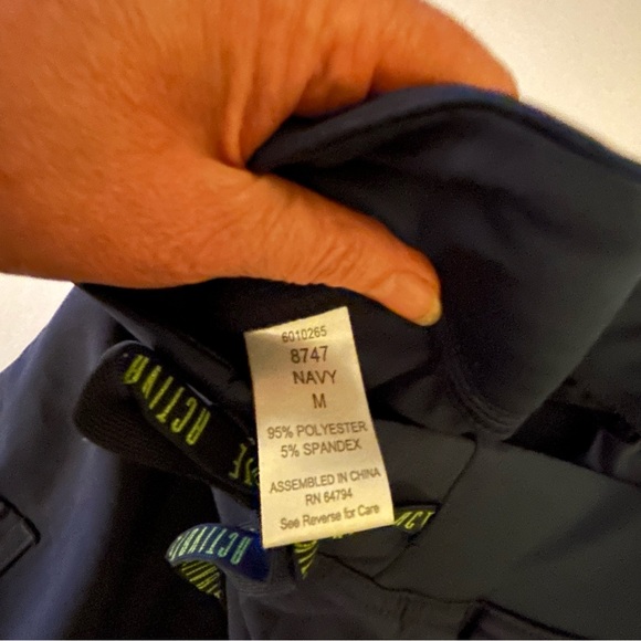 Med Couture Activate Women's Scrub Pants, Size Medium, Navy Blue - Picture 6 of 10